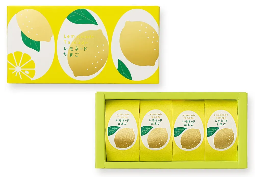上品に並べられたたまご型のお菓子