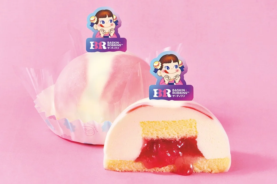 サーティワン アイスクリーム監修 とろ~り苺ソースのミルキーショートケーキ