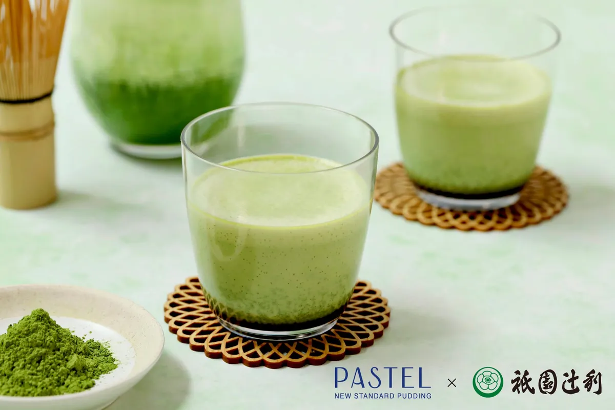 新発売の祇園辻利の薫る抹茶ラテプリン