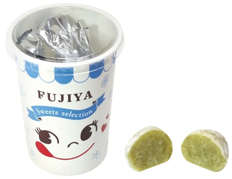 生ミルキー（九州産ゴーヤ）の外観と断面