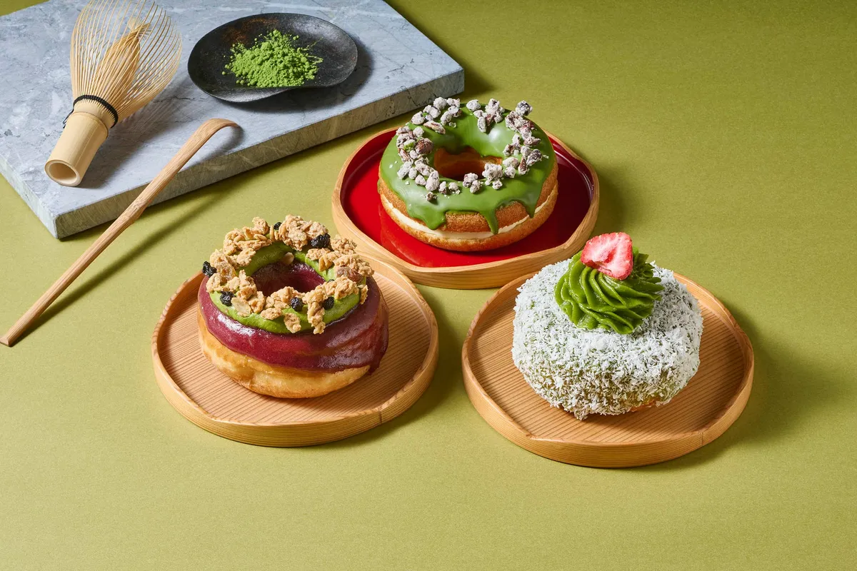 koe donuts kyotoの新作抹茶ドーナツ3種