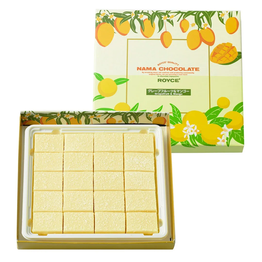 ロイズ生チョコレートのパッケージと中身