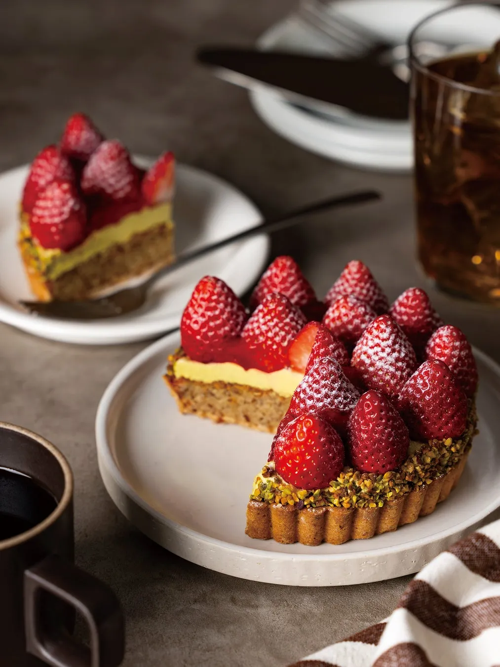 ストロベリーピスタチオタルト