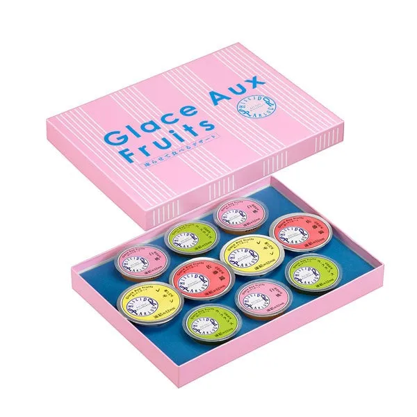 グラス オ フリュイの10個入りギフトセット