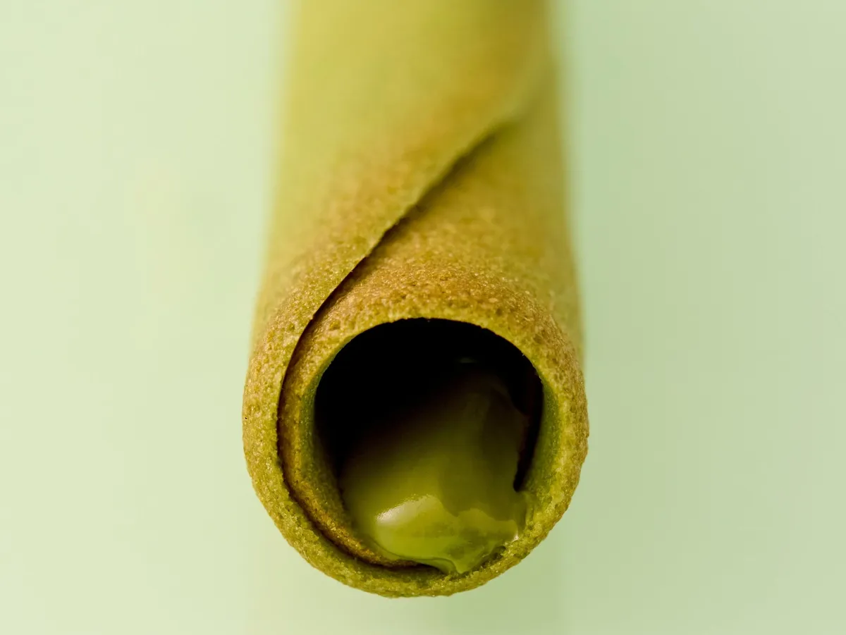 ヨックモックのシガール オゥ マッチャ