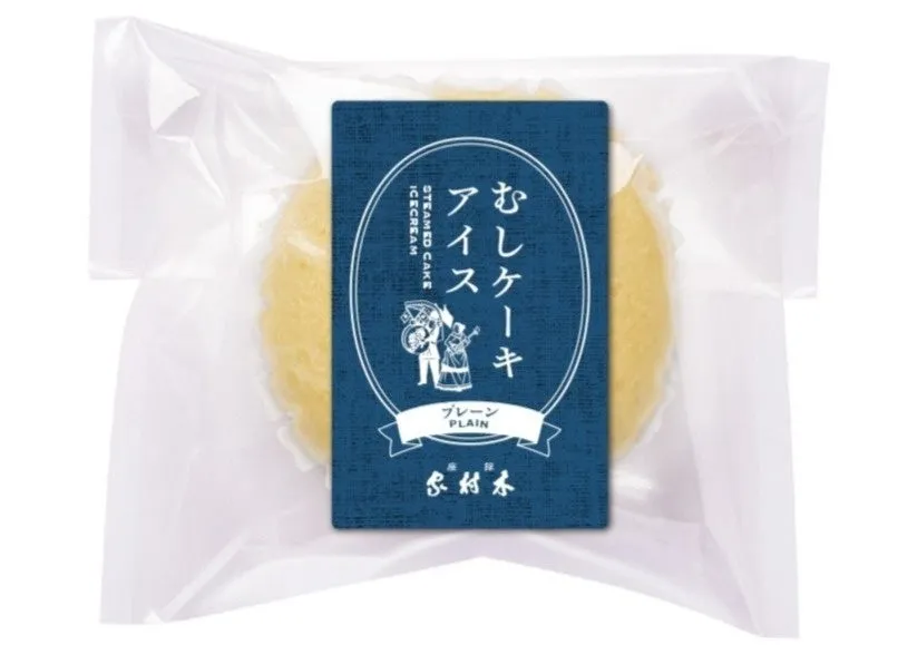 むしケーキアイスのパッケージデザイン