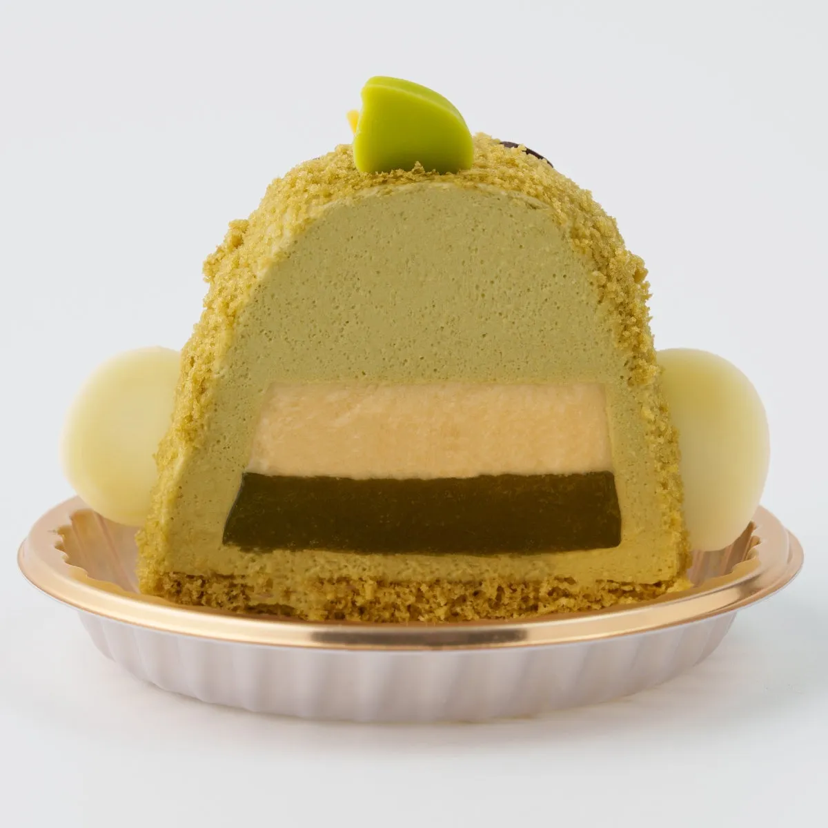 緑茶ぴよりんの断面図