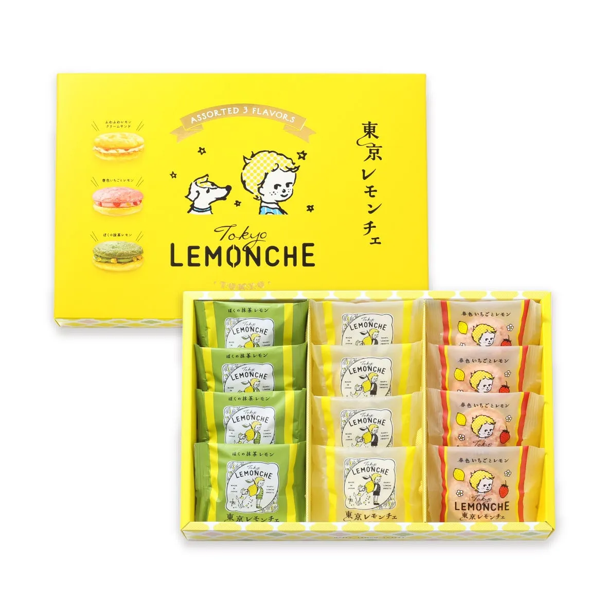 東京レモンチェのアソートボックス商品外観