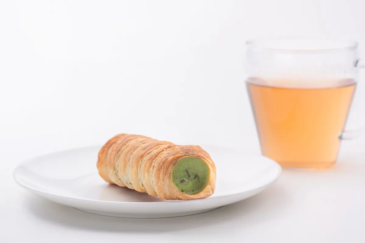 九州初登場の抹茶コルネ