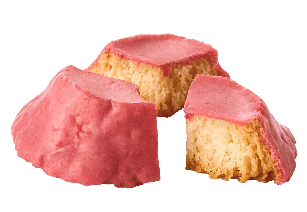 サクサクのバタークッキーと濃苺ショコラの層