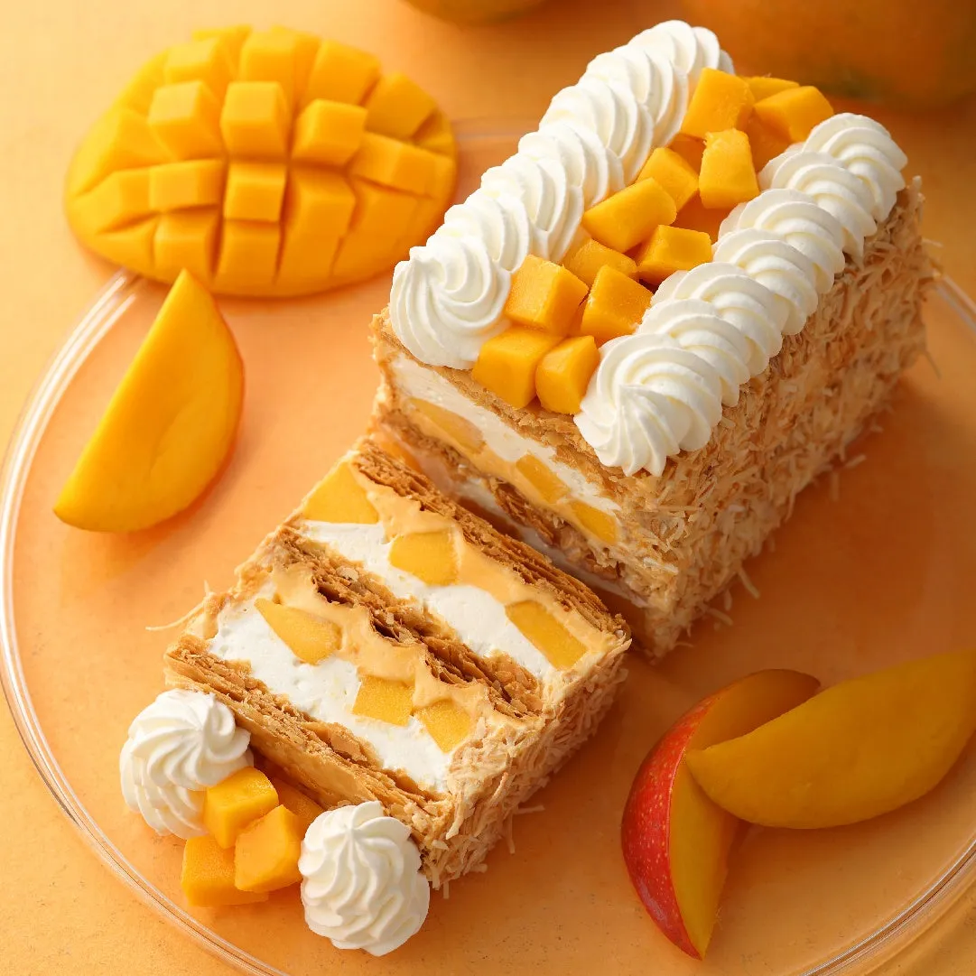 断面が美しいKIHACHIのマンゴーパイ