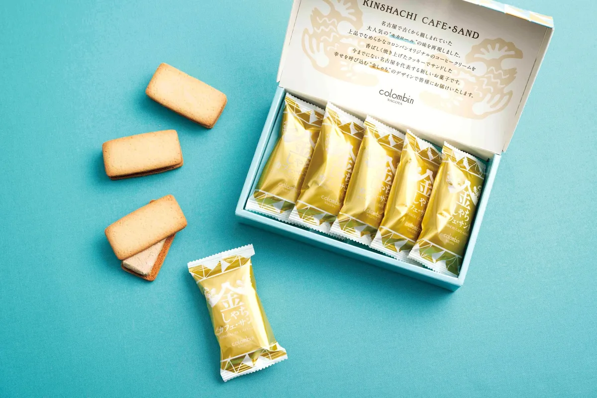 パッケージと個包装、クッキーの集合写真