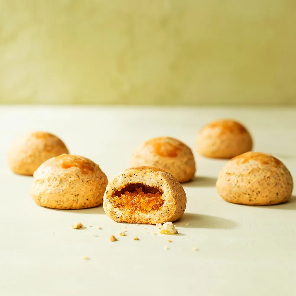 オレンジティースコーンの断面