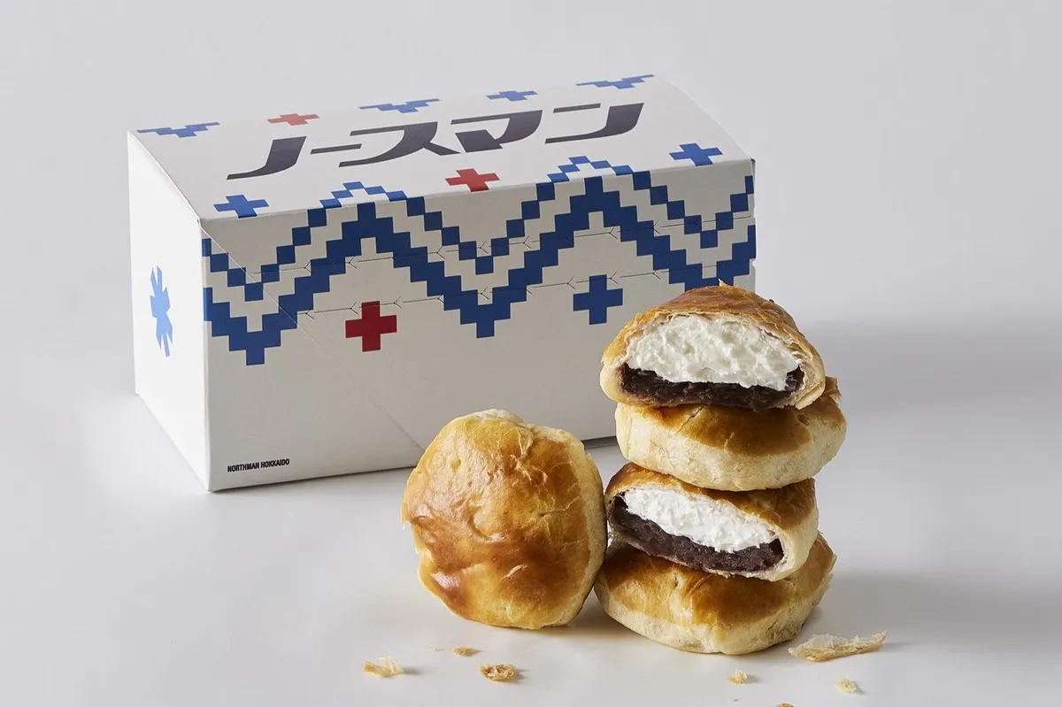 定番の生ノースマン生クリームの断面