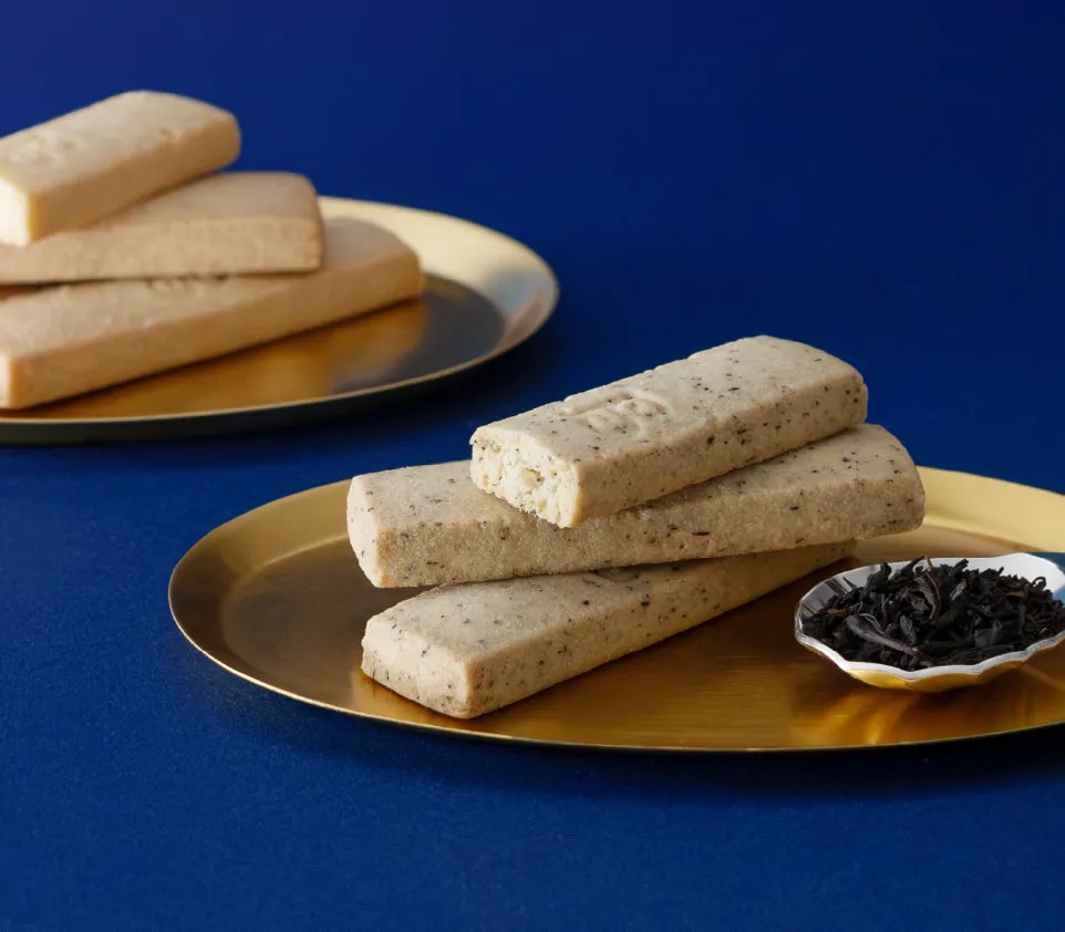 紅茶の香りが広がるサクサクのショートブレッド