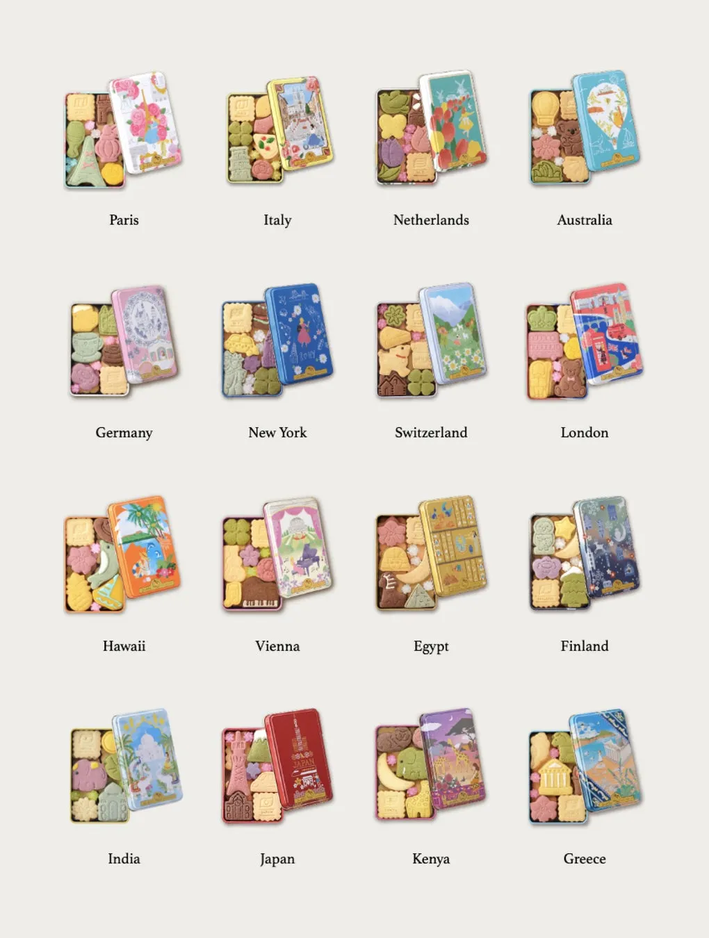 ヴォヤージュサブレのラインナップ一覧