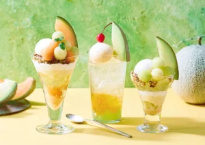 【Afternoon Tea】メロン2倍の日も!2種のメロンパフェや紫陽花ミルフィーユで初夏を先取り