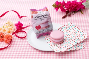 セブンで発見！10周年記念のマカロンアイス「フランボワーズ」が可愛すぎ♡運が良ければハート柄も？