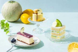 ラ・メゾン白金グランから初夏の贈りもの♡メロンやレモンが主役の新作ケーキ3種が5/27より登場!