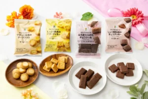 セブンに「ひとくちスイーツ」登場！150円以下でタイパ最強な全4種を5月26日より発売