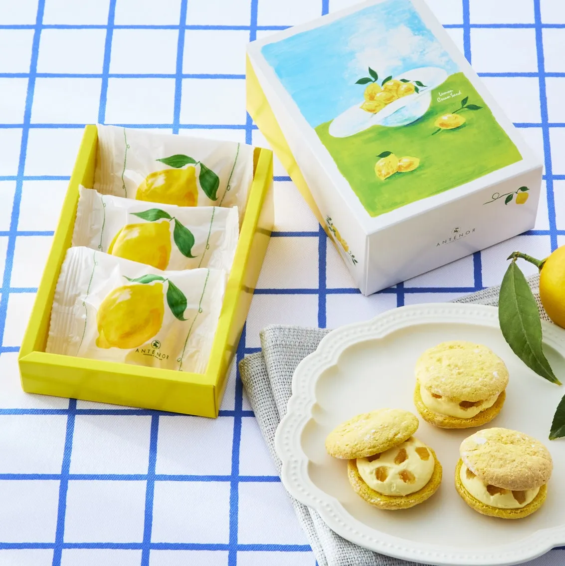 レモンのクリームサンドの商品イメージ
