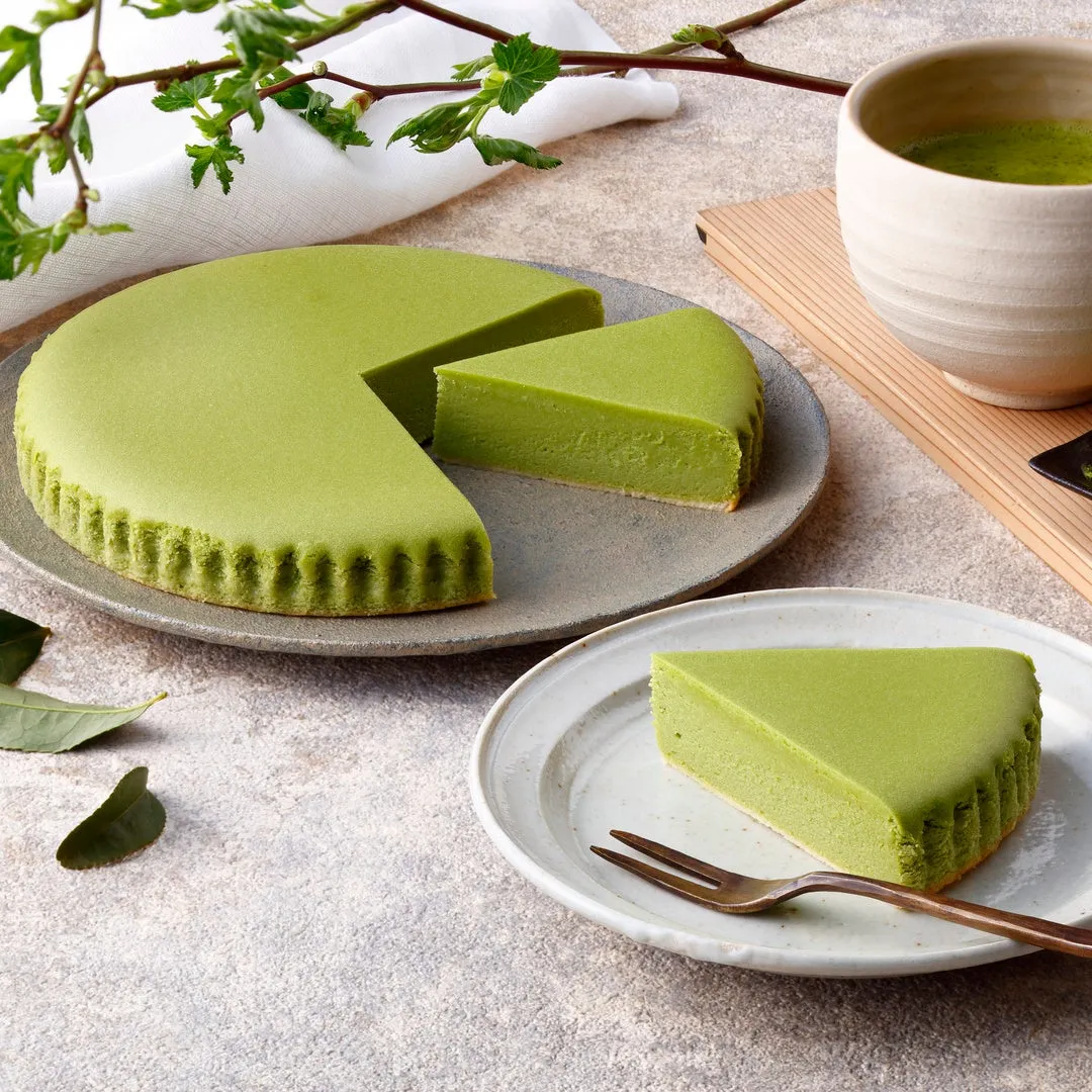 濃厚な味わいの御用邸抹茶チーズケーキ