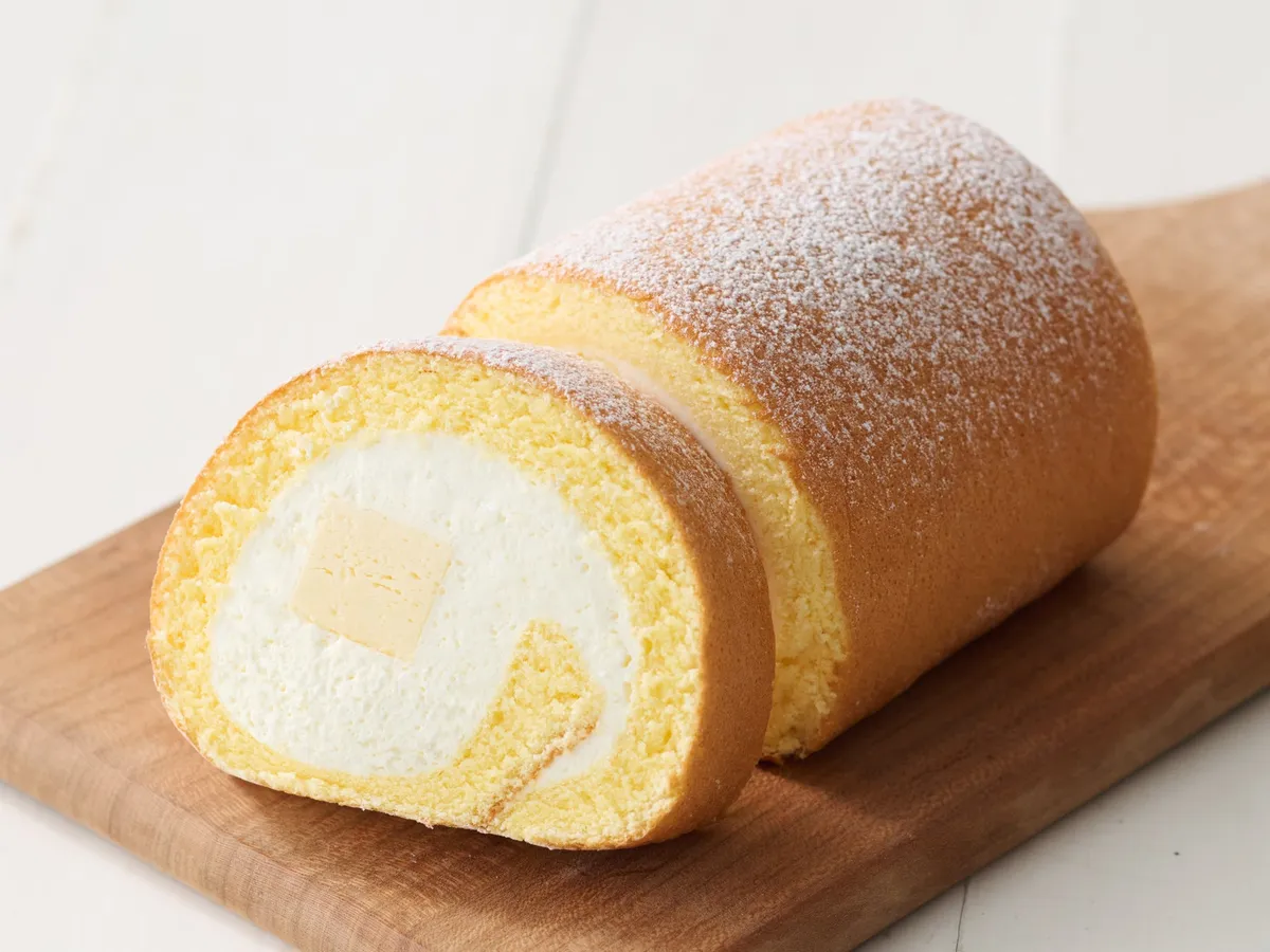 チーズを堪能する特別販売のロールケーキ