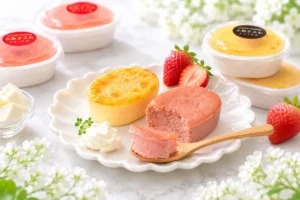 17年愛される名作に新作!お菓子のたいよう「熟すふれ・いちご」が2026年6月発売。濃厚×ふわとろの贅沢体験