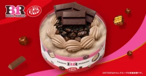 サーティワン×キットカットが夢のコラボ!チョコ尽くしの贅沢アイスケーキが期間限定で登場
