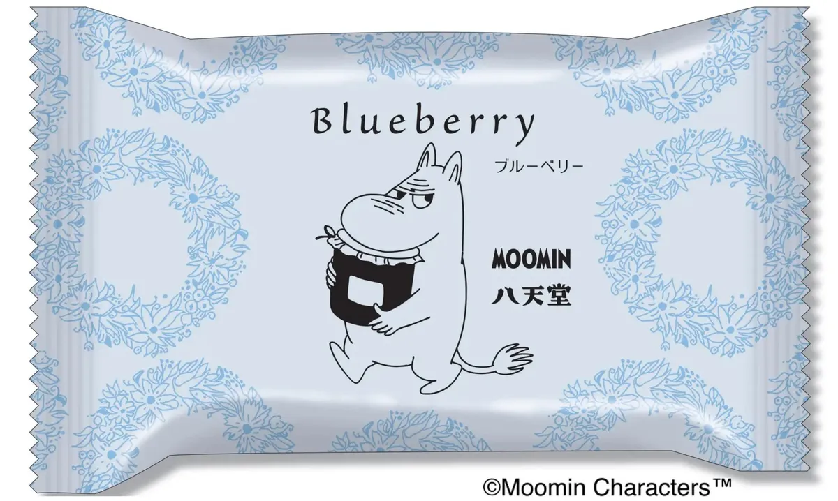 ムーミンパッケージのくりーむパン