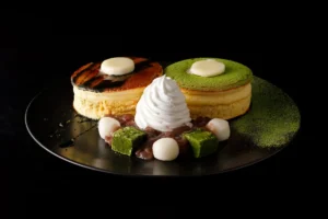 ホテルニューオータニの究極抹茶スイーツ!厚さ5cmのパンケーキ&とろけるフレンチトーストに感動