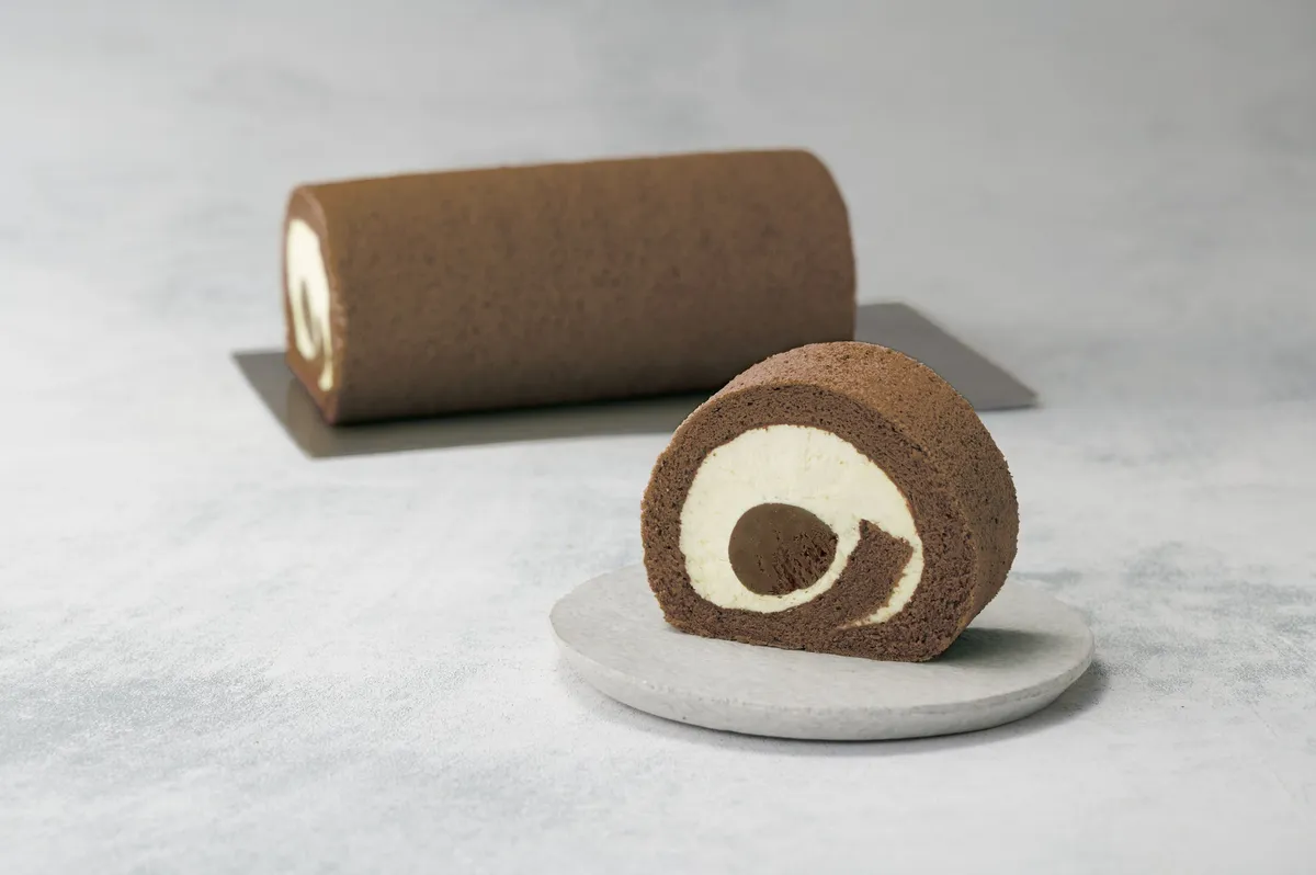 nana’s green teaのほうじ茶ロールケーキ