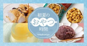 紀ノ国屋オンライン限定!初夏のひんやり「わらび餅」やミニバッグ付き「フルーツゼリー」で贅沢おやつタイム