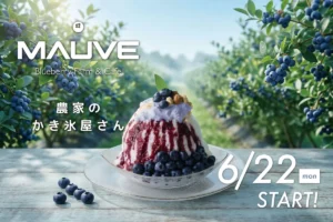 各務原に農家のかき氷屋が登場！完熟ブルーベリーや希少な信長バナナを贅沢に