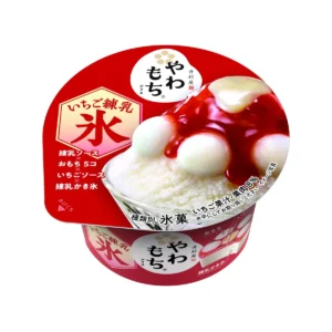 井村屋「やわもちアイス いちご練乳氷」が待望の復活！専門店級のシャリもち食感をコンビニで楽しもう