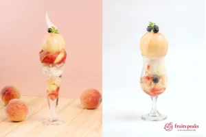 フルーツピークス「桃フェス」開催!最高ランク“特秀品”を1玉まるごと使った極上パフェにうっとり