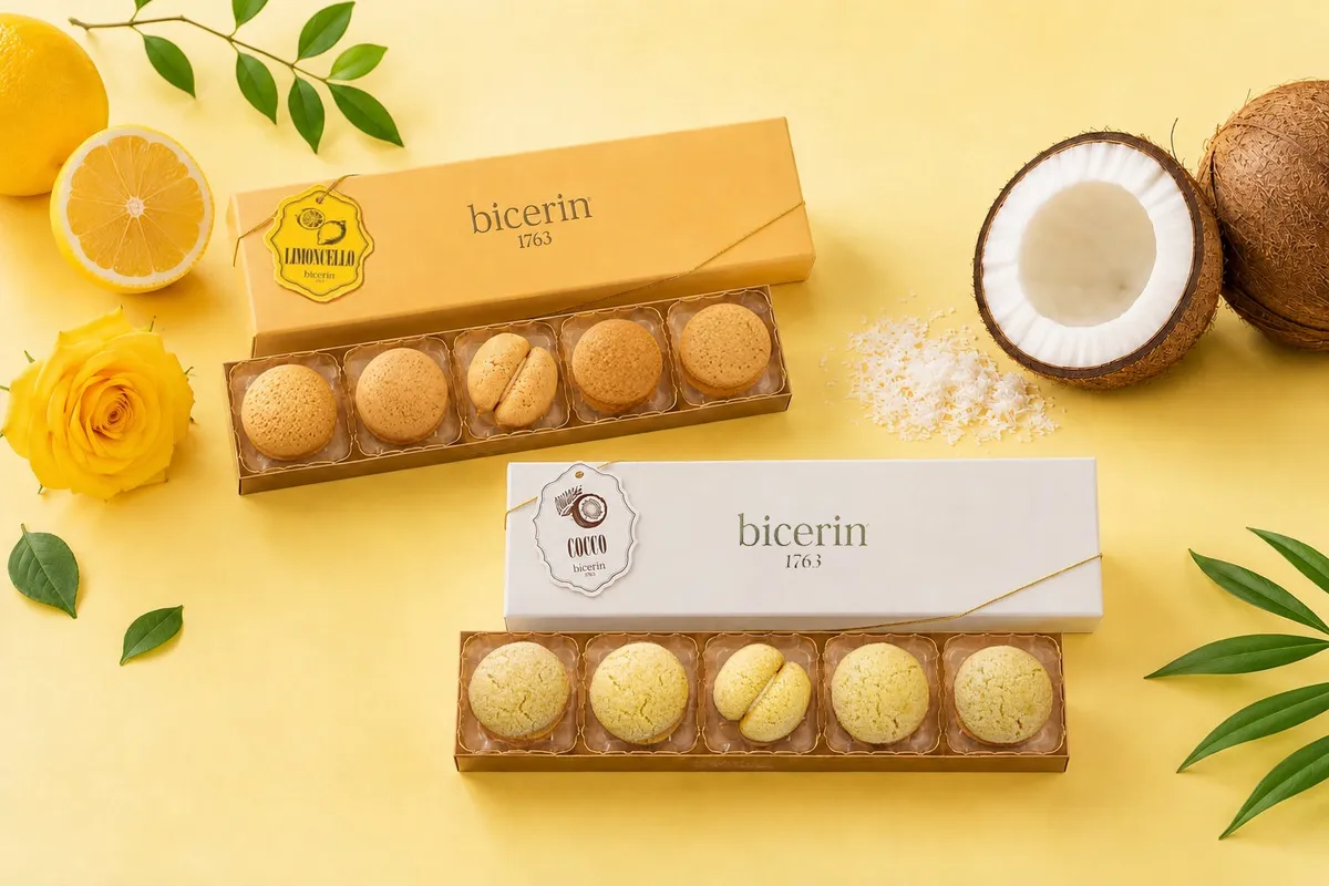 Bicerinの夏限定バーチ・ディ・ダーマ2種セット