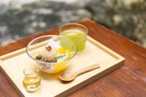 【船橋屋】夏限定「夏の柑橘フルーツあんみつ」が爽やかすぎる!レモン餡とみかん寒天の贅沢ハーモニー