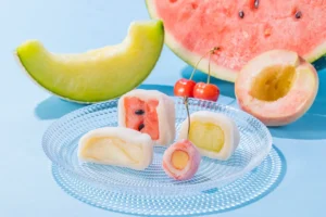 弁才天から夏のご褒美!桃やスイカが主役の「夏限定フルーツ大福セット」で旬を贅沢に食べ比べ