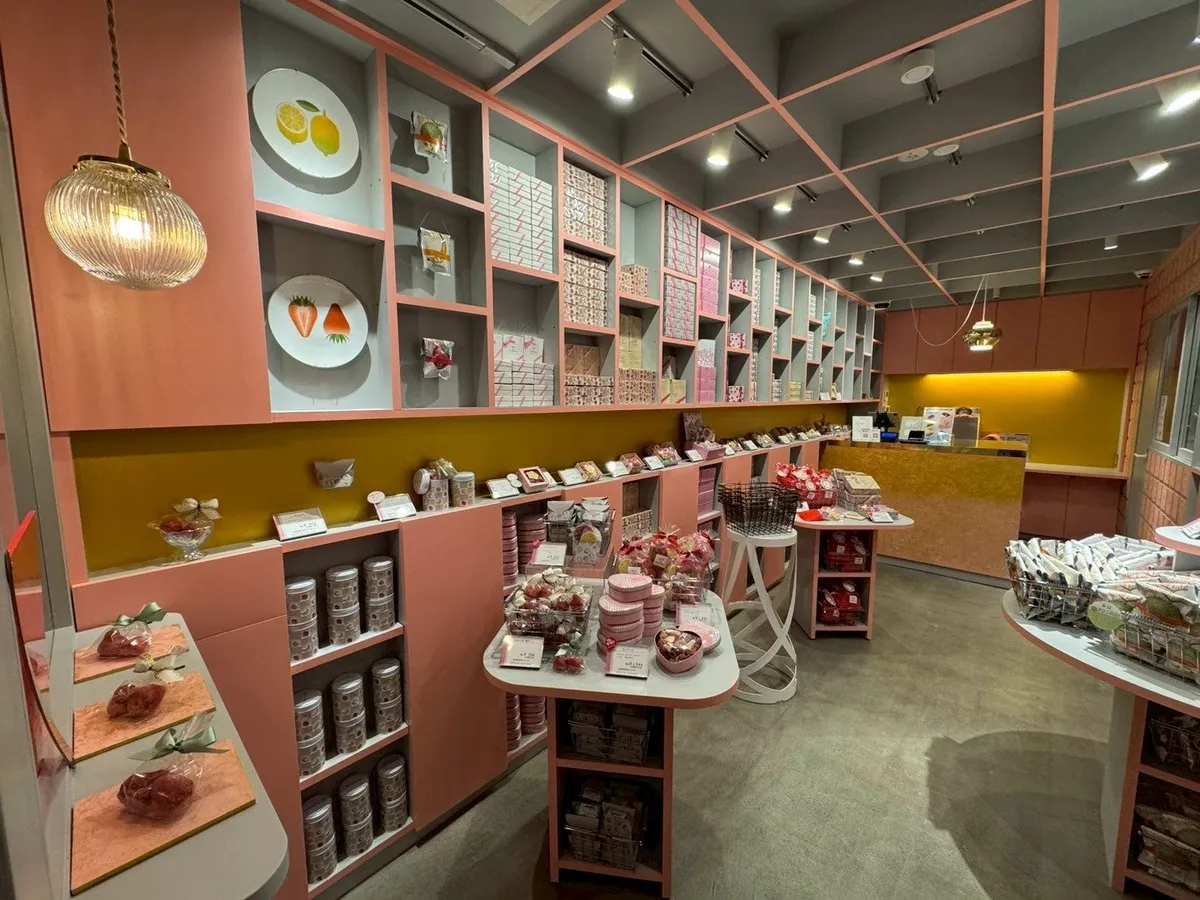 メレ・ド・ショコラの店内風景
