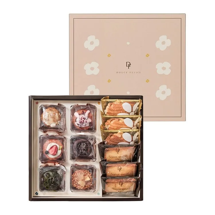 華やかなパウンドケーキが入ったドルチェコレクション