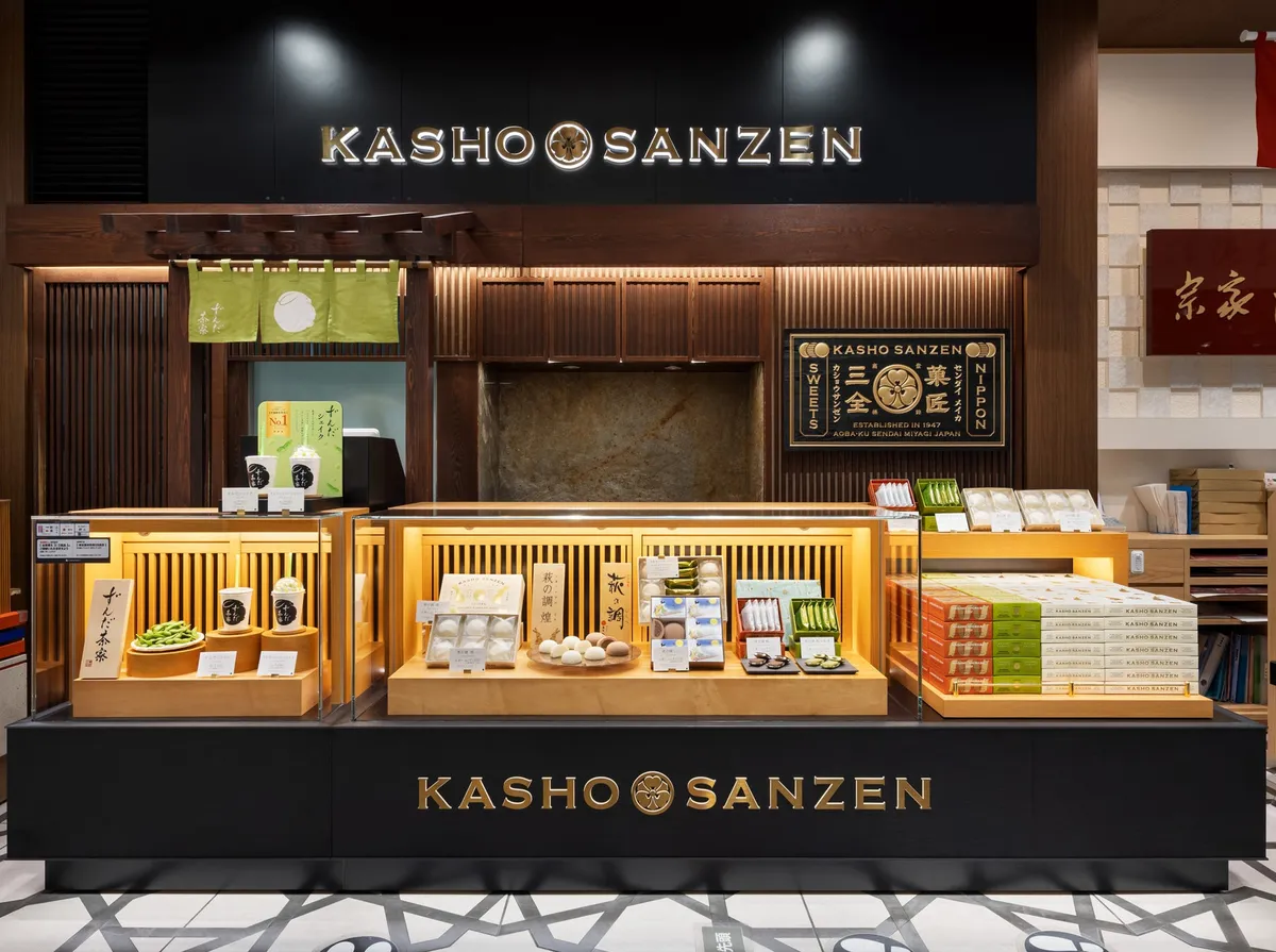 大丸東京店1階のKASHO SANZEN店舗
