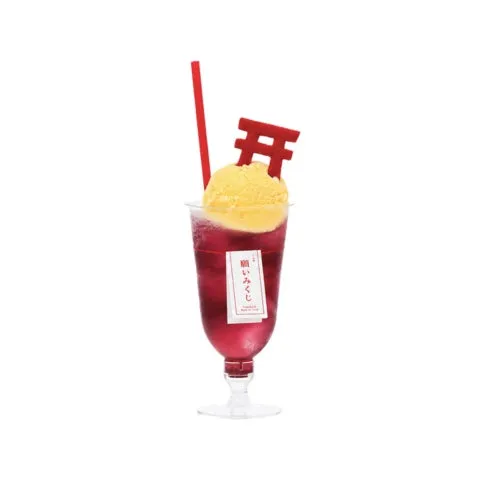 新登場のぶどう味。深みのある紫色が大人っぽい印象