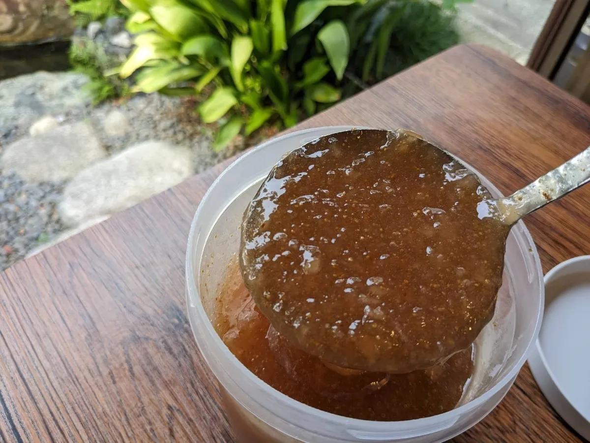とろりとした質感のいちじく蜜