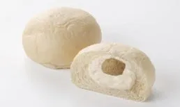 生クリームパン 焼プリンモンブランの断面