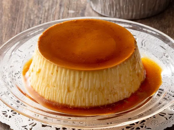 とろける食感のなめらかプリン