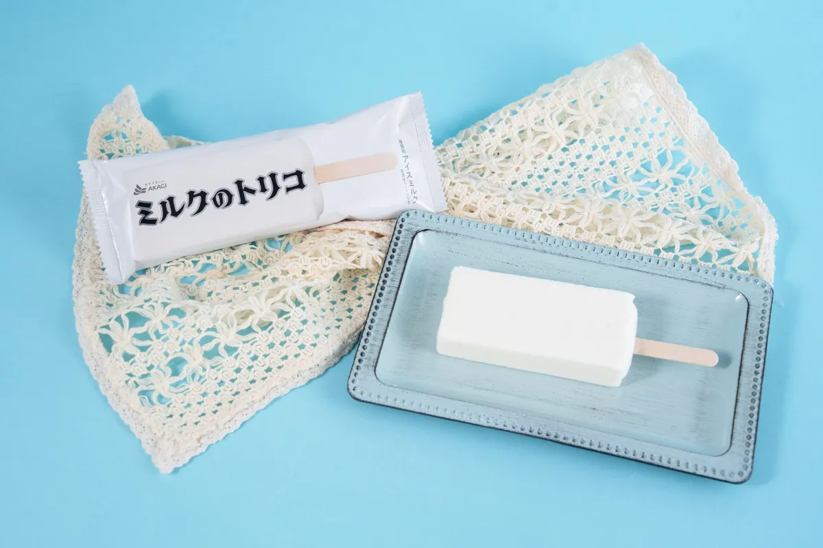 真っ白で濃厚な味わいのバーアイス、ミルクのトリコ