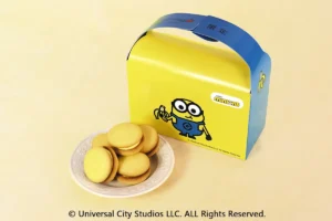 不二家ペコリシャス×ミニオンが可愛すぎ!限定バナナスイーツ「ペコちゃんのほっぺ」があべのハルカスに登場