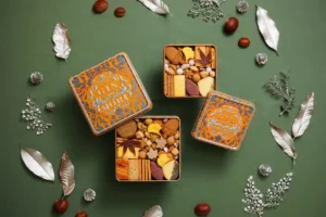【GIN NO MORI】秋の恵みがぎゅっ！限定クッキー缶「プティボワ Autumn」がだいだい色の新デザインで登場