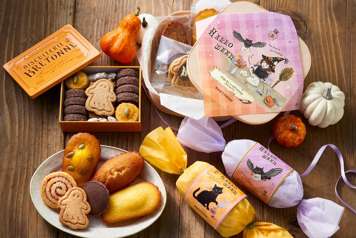 ビスキュイテリエ ブルトンヌのハロウィン限定商品集合イメージ